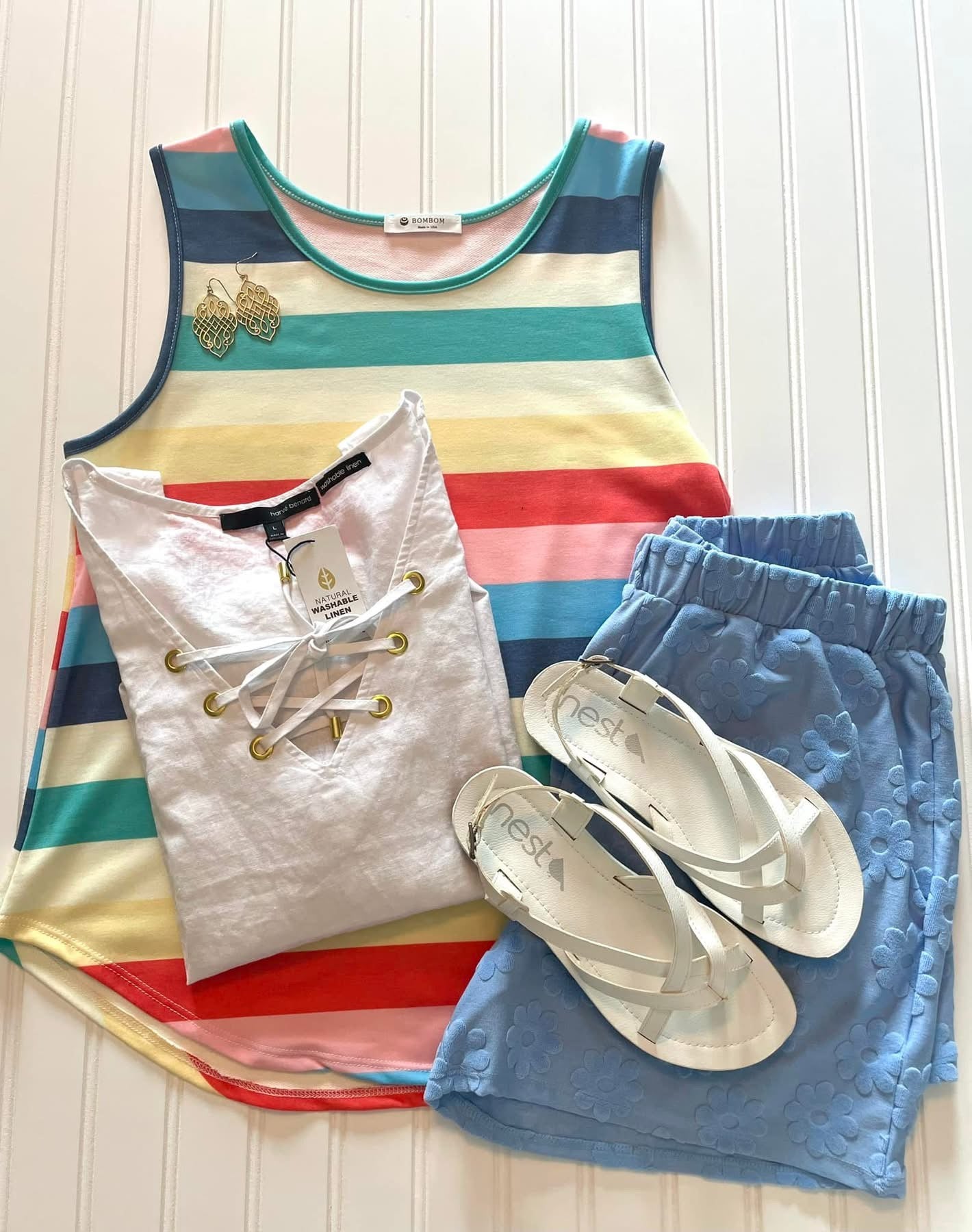 Colorful Stripes Tank Top