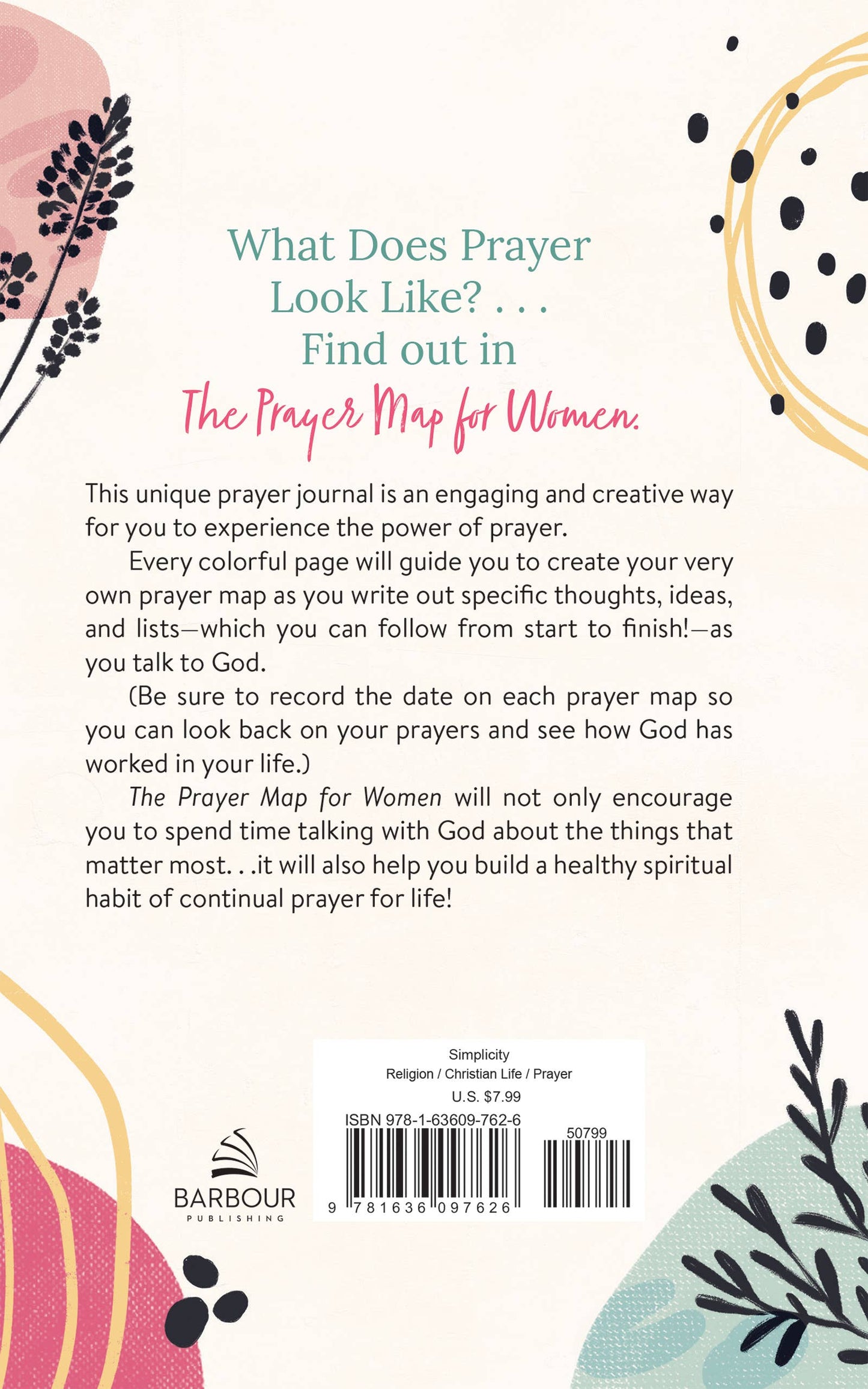 Journal "The Simplicity Prayer Map for Women"