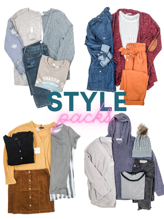 Style Packs = 6 Styles for $59 (Chosen Just for YOU!) Shipped Free!