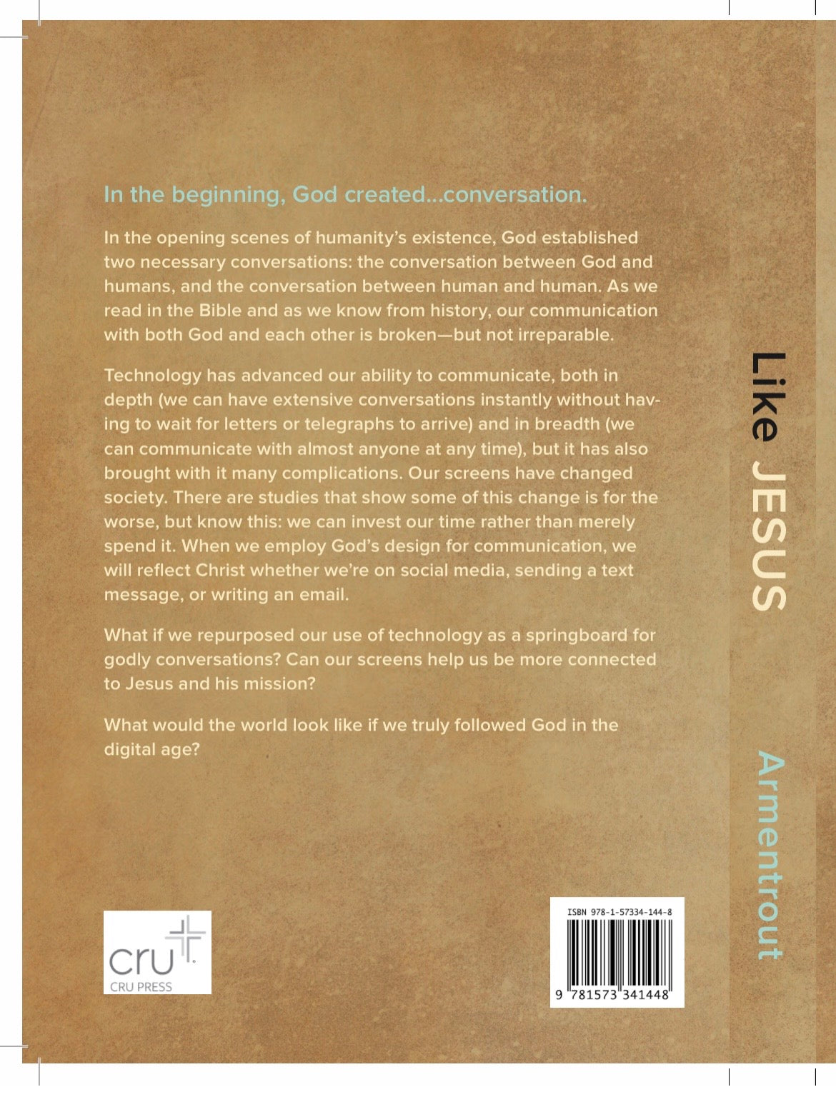 "Like Jesus: Following God in the Digital Age" - Signed Copy, Paperback Book