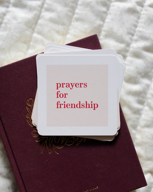 Prayers For Friendship Verse Card Set