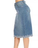 Load image into Gallery viewer, Sweetheart Denim Skirt

