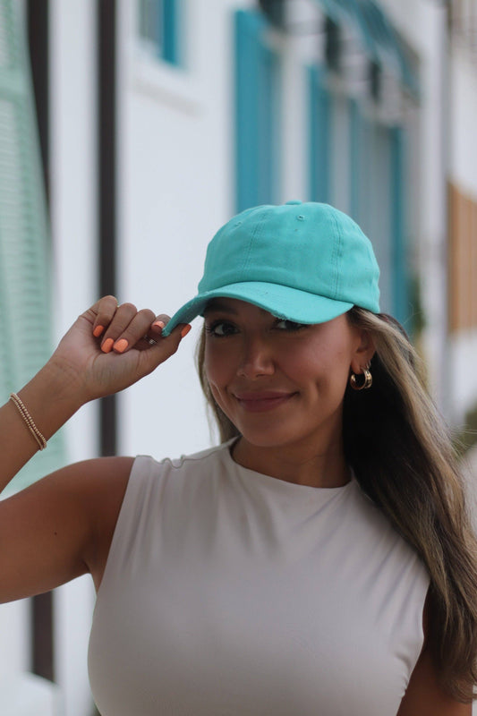 Simply Turquoise Ballcap