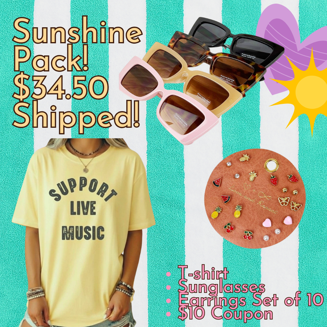 Sunshine Pack!☀️50% Off Style Bundle!
