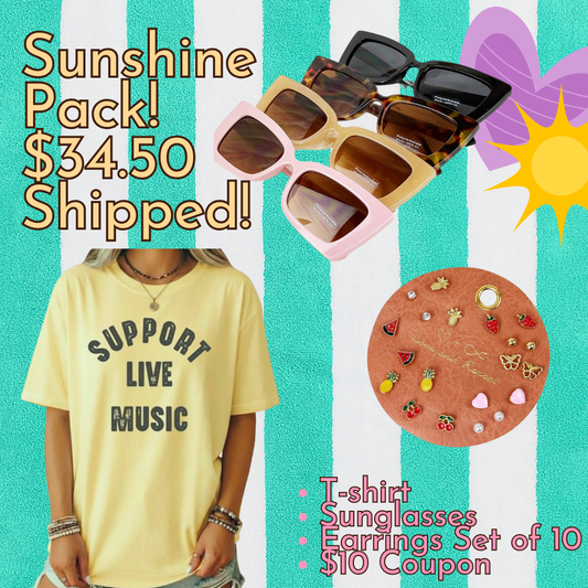 Live Music T-Shirt Bundle!