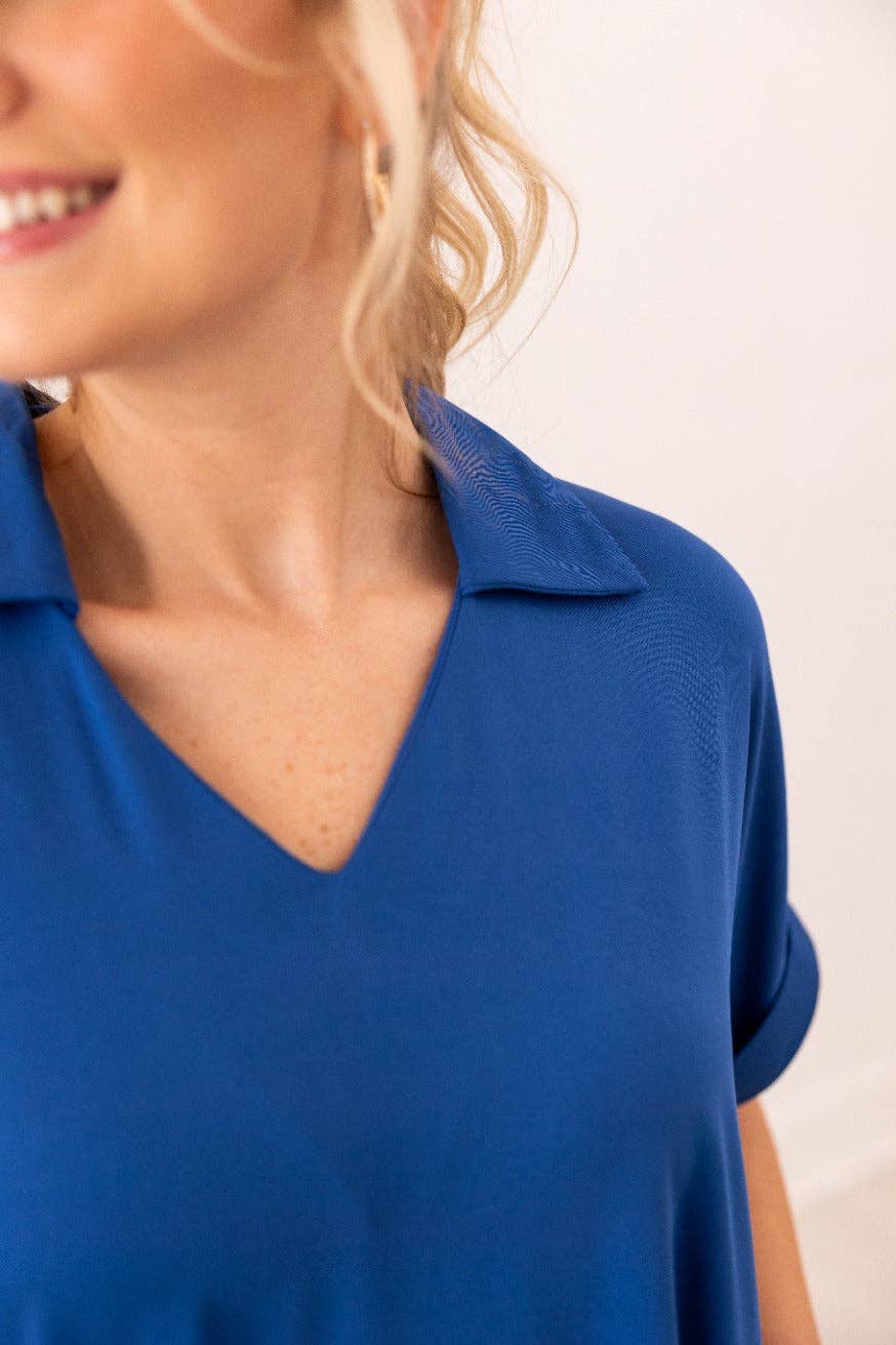 Seaside Dress, Royal Blue (S-2XL)