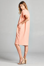 Load image into Gallery viewer, Chic Coral Dress
