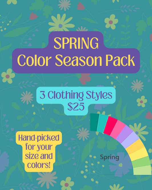 Spring Color Season Wardrobe Pack