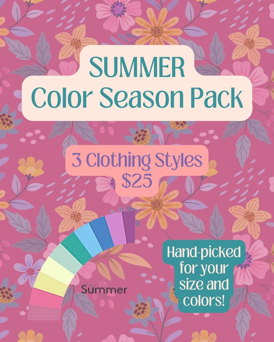 Summer Color Season Wardrobe Pack
