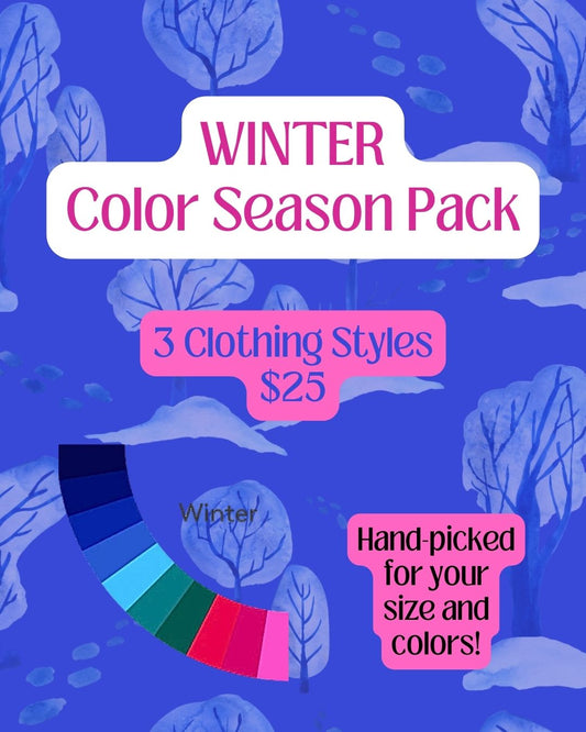 Winter Color Season Wardrobe Pack