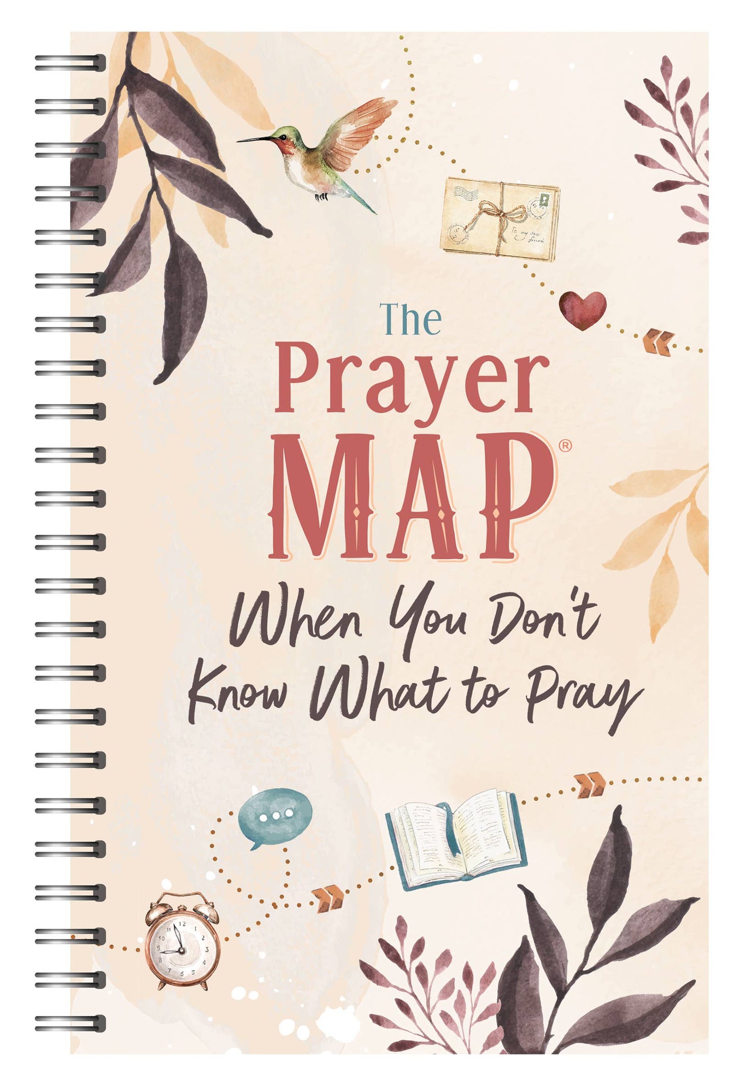 Journal "The Prayer Map: When You Don't Know What to Pray"
