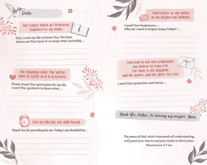 Journal "The Prayer Map: When You Don't Know What to Pray"