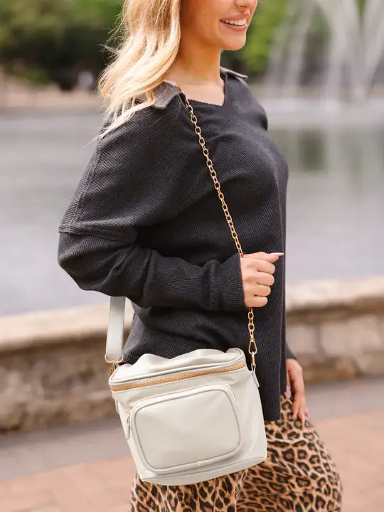 The Crosby Bag - Black, Brown, or Ivory